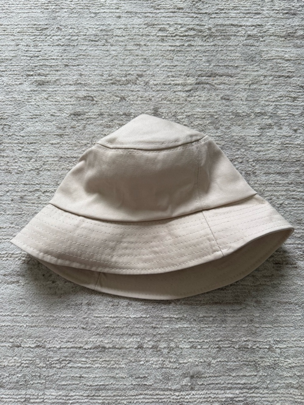 Neutral Beige Bucket Hat - Picture 2 of 4